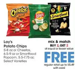 Kroger Lay's Potato Chips offer