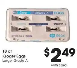 Kroger Kroger Eggs offer
