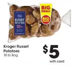 Kroger Kroger Russet Potatoes offer