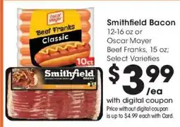 Kroger Smithfield Bacon offer
