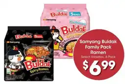 Food 4 Less Samyang Buldak Family Pack Ramen offer