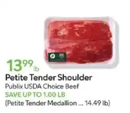 Publix Publix Petite Tender Shoulder offer