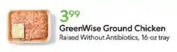 Publix GreenWise Ground Chicken offer