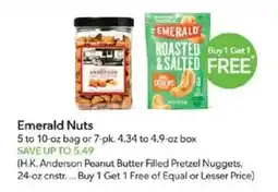 Publix Emerald Nuts offer