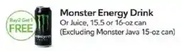 Publix Monster Energy Drink offer