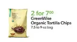 Publix GreenWise Organic Tortilla Chips offer