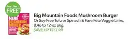 Publix Big Mountain Foods Mushroom Burger offer
