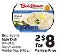 Safeway Bob Evans Side Dish offer