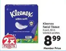 Safeway Kleenex facial tissue offer