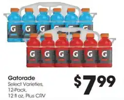 Food 4 Less Gatorade Select Varieties offer