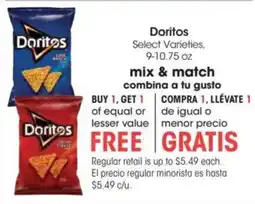 Food 4 Less Doritos offer