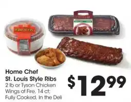Food 4 Less Home Chef St. Louis Style Ribs offer