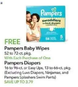 Publix Pampers Baby Wipes offer