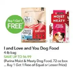 Publix I and Love and You Dog Food offer