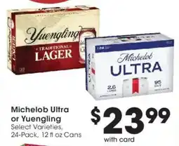 Dillons Michelob Ultra or Yuengling offer
