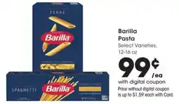 Kroger Barilla Pasta offer