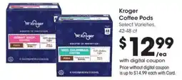 Kroger Kroger coffee pods offer