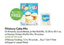Publix Pillsbury Cake Mix offer