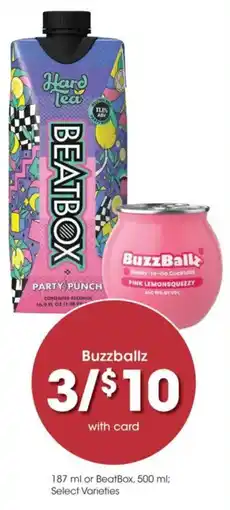 Kroger Buzzballz offer