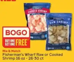 Winn Dixie Fisherman's Wharf Raw or Cooked Shrimp offer