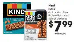 Kroger Kind Bars offer