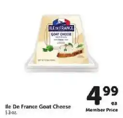 Safeway Ile De France Goat Cheese offer
