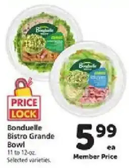 Safeway Bonduelle Bistro Grande Bowl offer