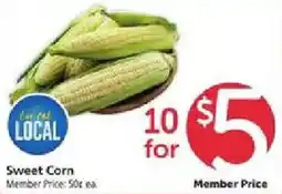 Safeway Sweet Corn offer