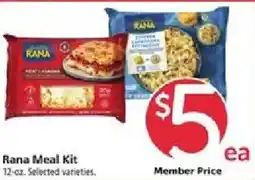 Safeway Rana Meal Kit offer