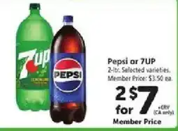 Safeway Pepsi or 7UP offer