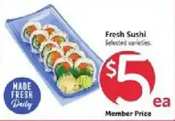 Safeway Fresh Sushi offer