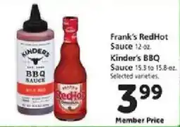 Safeway Frank's RedHot Sauce offer