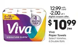 Kroger Viva Paper Towels offer