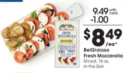 Kroger BelGioioso Fresh Mozzarella offer