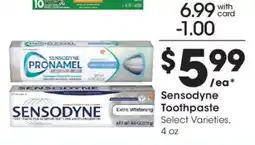 Kroger Sensodyne Toothpaste offer