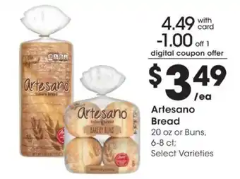 Smith's Artesano Bread offer
