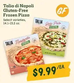 Sprouts Farmers Market Talia di Napoli Gluten-Free Frozen Pizza offer