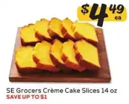 Winn Dixie Se Grocers Creme Cake Slices offer