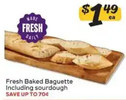 Winn Dixie Fresh Baked Baguette offer