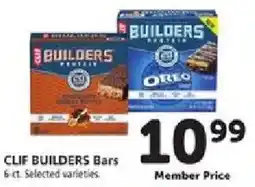 Safeway Clif Builders Bars offer