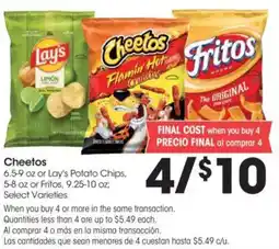 Food 4 Less Cheetos offer