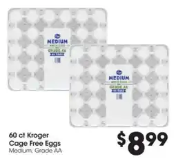 Food 4 Less Kroger cage free eggs offer