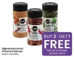 Albertsons Signature Select Assorted Spices offer
