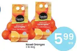Albertsons Signature Select Navel Oranges offer