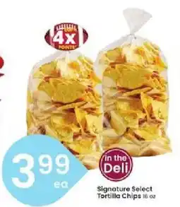 Albertsons Signature Select Tortilla Chips offer