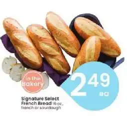 Albertsons Signature Select French Bread offer