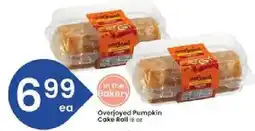 Albertsons Overjoyed Pumpkin Cake Roll offer