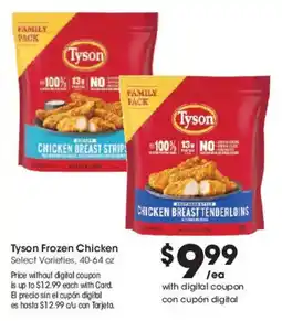 Smith's Tyson Frozen Chicken offer