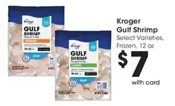 Kroger Kroger gulf shrimp offer