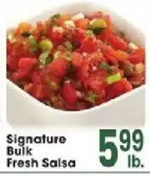 Jewel-Osco Signature Bulk Fresh Salsa offer